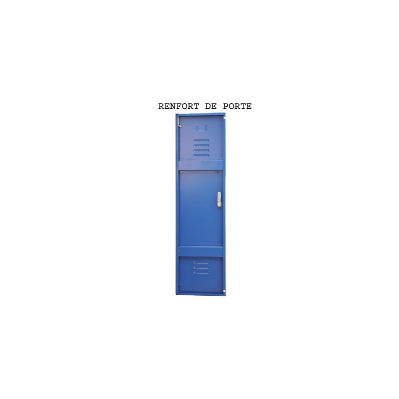 Vestiaire bi place 4 cases monobloc - L 40 cm