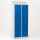 Vestiaire 4 portes en L monobloc