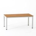 Banc simple 90 cm, Vestimetal