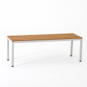 Banc simple 120 cm, Vestimetal