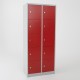 Vestiaire multicases 10 cases monobloc