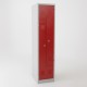 Vestiaire 2 portes en L monobloc