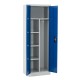 Armoire d'entretien H180 x L60 x P38 cm, portes ouvertes
