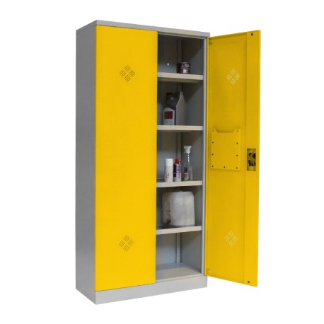 Armoire de sécurité pour produits dangereux / chimiques H195 x L92 x P42 cm