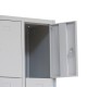 Zoom sur le casier du vestiaire multicases 9 cases 41 cm