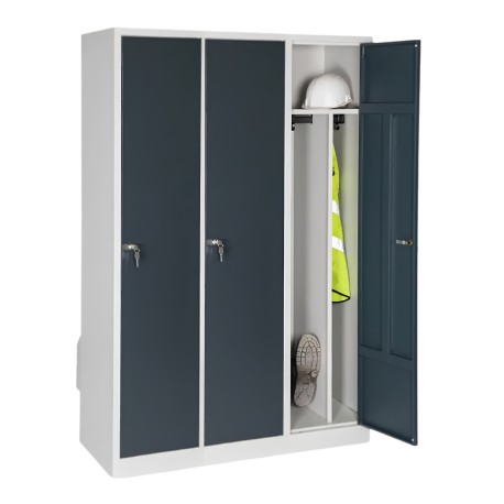 Vestiaire chauffant 3 cases