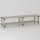 Vue d'ensemble du Banc vestiaire PVC milieux humides 2m