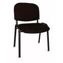 Chaise visiteur Chelsea noir