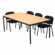 Table polyvalente rectangulaire 200 x 100 cm