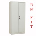 Armoire métallique en kit H192xL92xP40cm