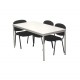 Table polyvalente rectangulaire 160 x 80 cm