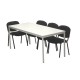 Table polyvalente rectangulaire 180 x 80 cm