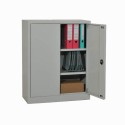 Vue d'ensemble de l'Armoire métallique portes battantes H100 x L80 x P40 cm