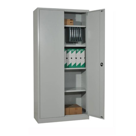 Armoire de Rangement métallique - AR-AS-020 - 2 battants métallique - Gris  - (Prix en fcfa)