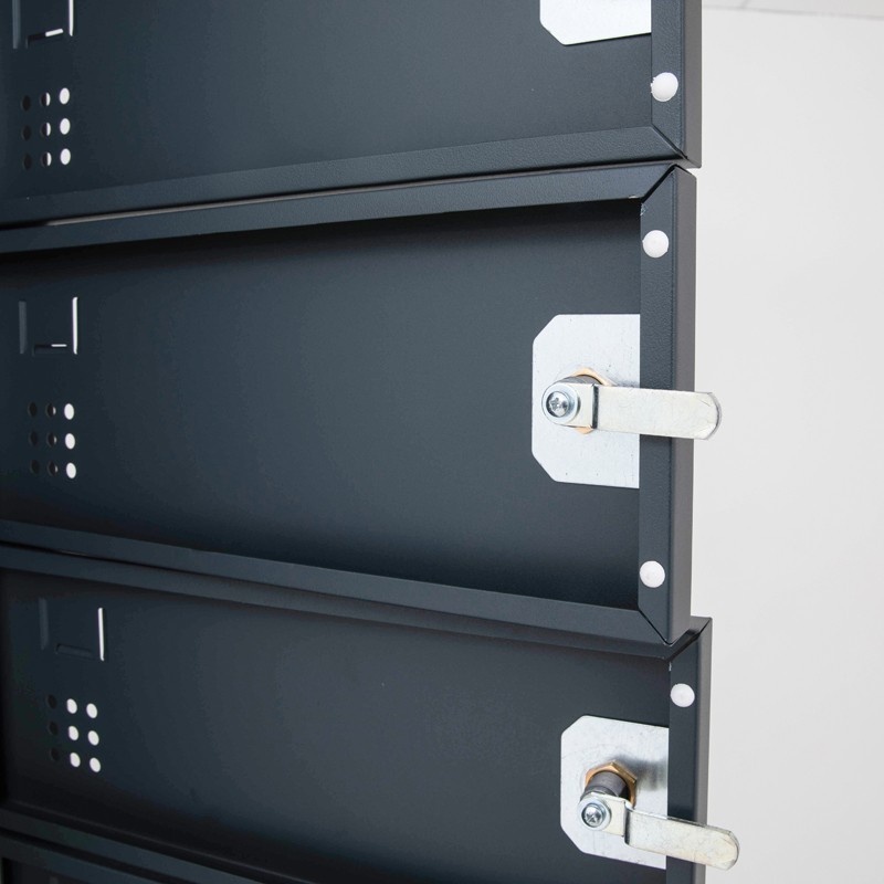 Armoire chargement d'ordinateurs portables 10 casiers Vestimetal