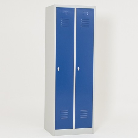 Vestiaire industrie propre semi monobloc 2 cases