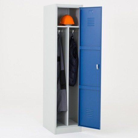 Vestiaire industrie salissante semi monobloc 1 case