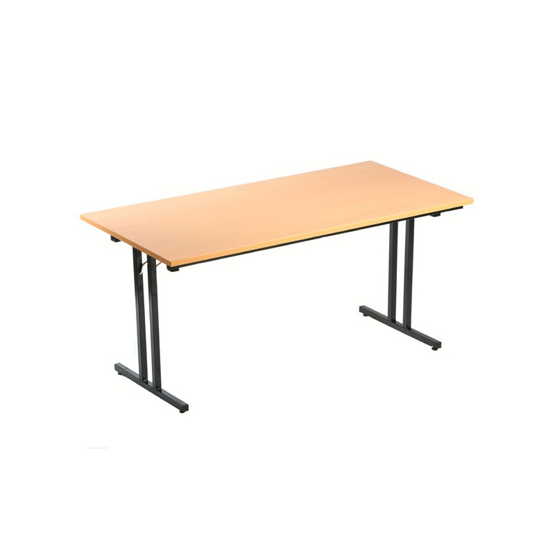 Table Pliante FIVE 80x80 Cm - Design Bois | Pratique Pour Jardin, Apéro, Dépannage