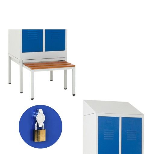 Accessoires pour vestiaires, armoires métallique - Vestimetal