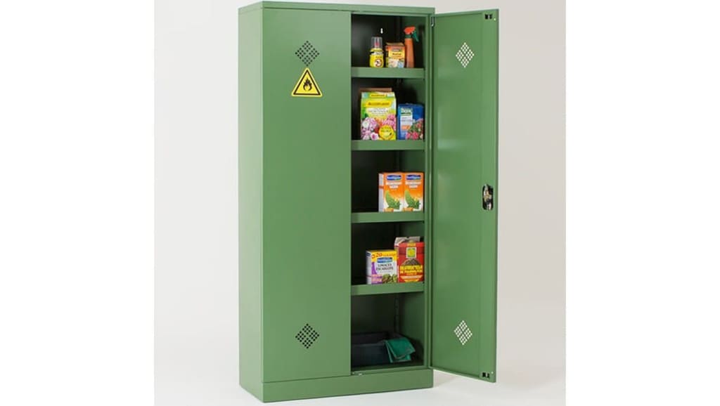 Armoire phytosanitaire H195 x L92 x P42 cm